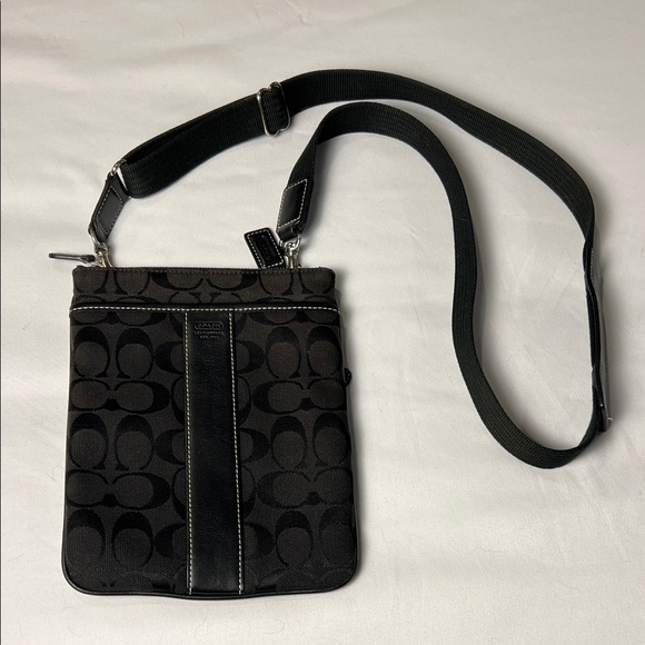 Coach Signature Black Crossbody Bag